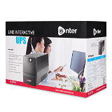 Enter E-U725/740 Line Interactive UPS - Black